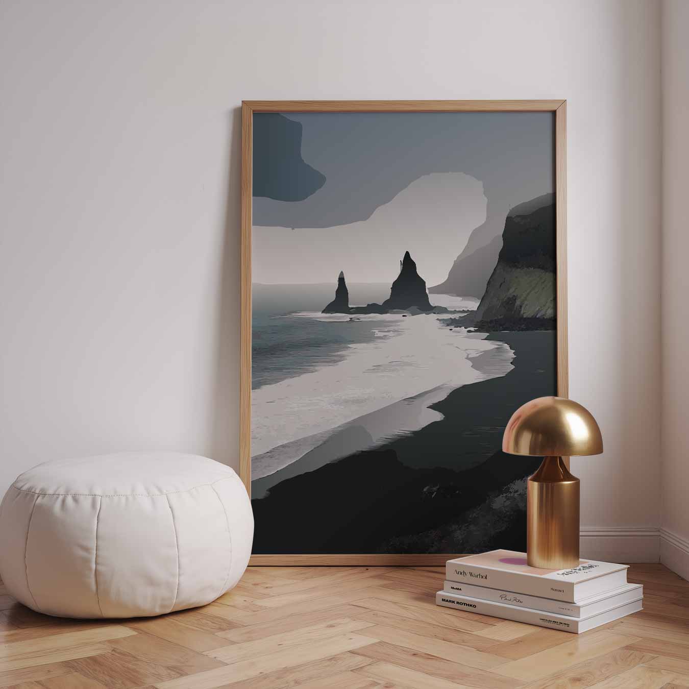 Mystieke Kustlandschap Poster-WallArtistic