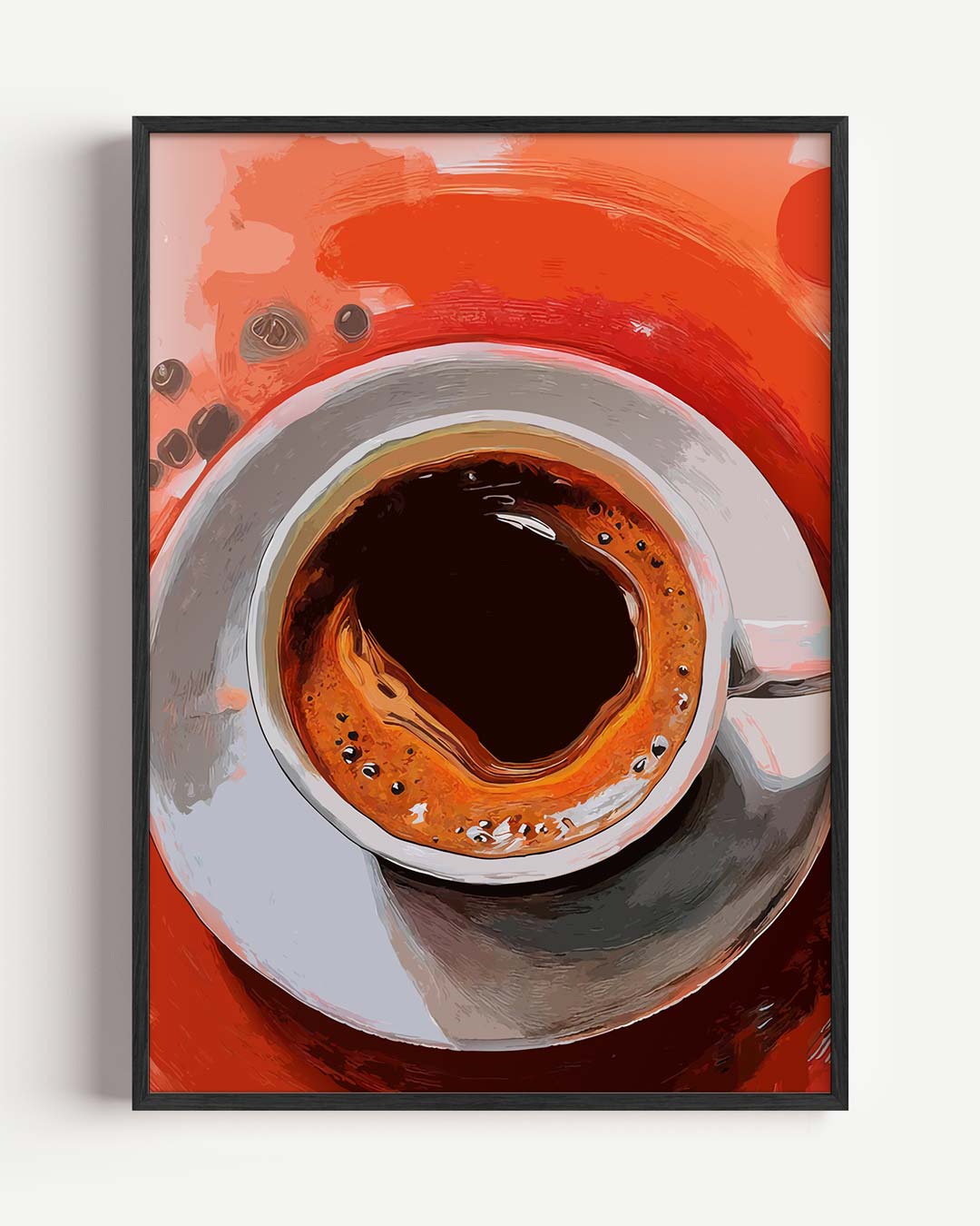 Espresso Bliss Art Poster-WallArtistic