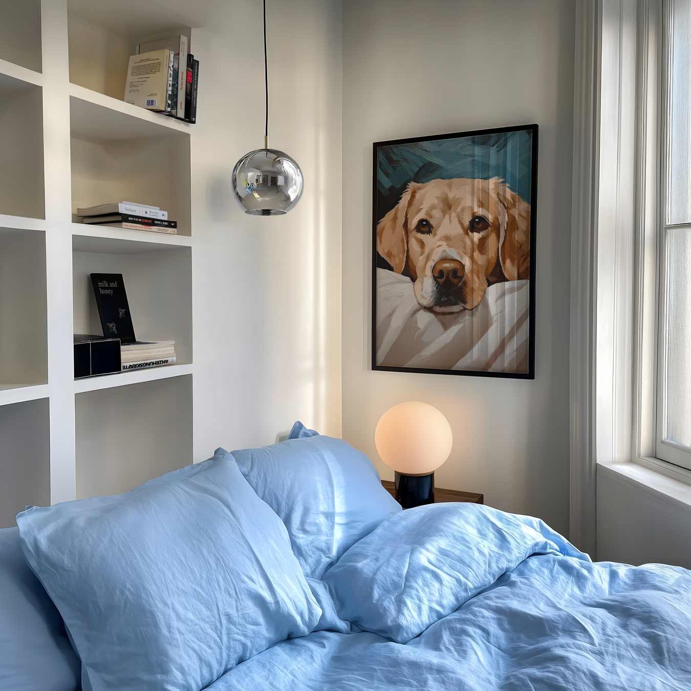 Knusse Labradors Dierenposter