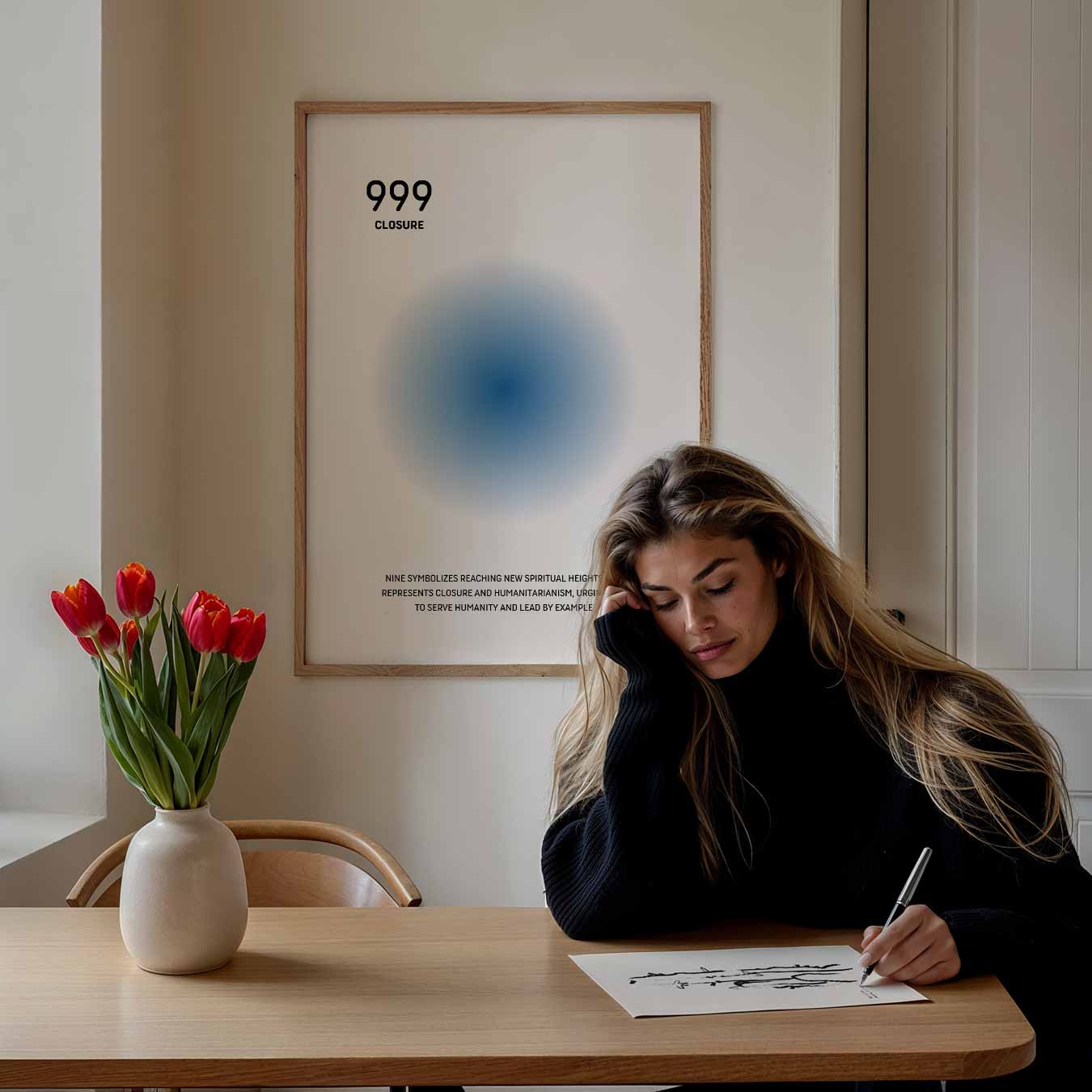Inspirerende 999 Spirituele Poster