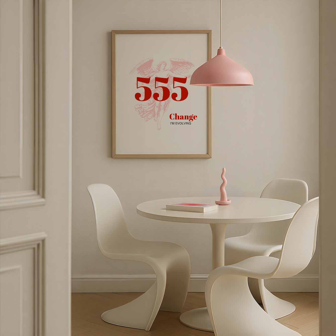 Inspirerende 555 Angel Number Poster