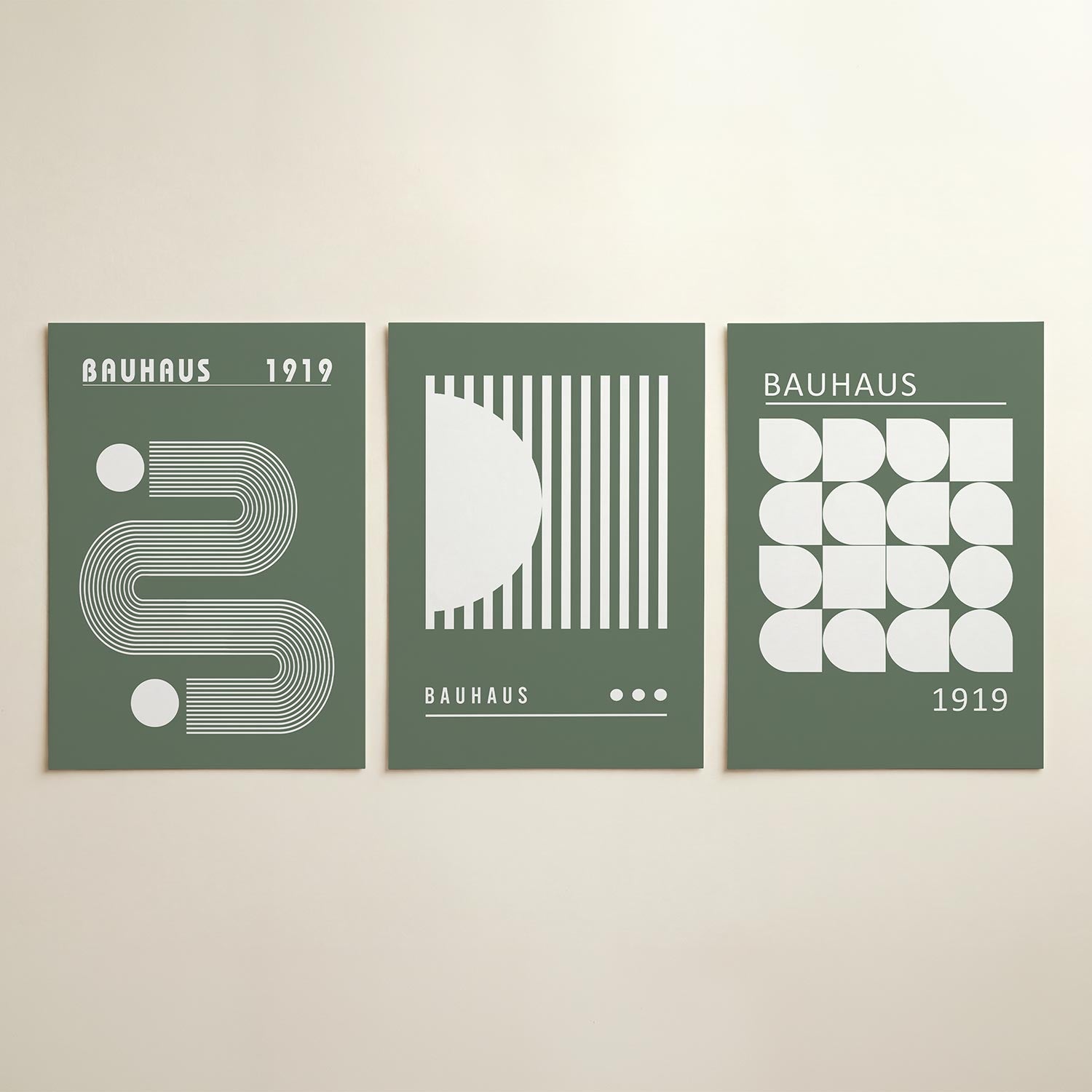 Lijnen en vormen Posterset