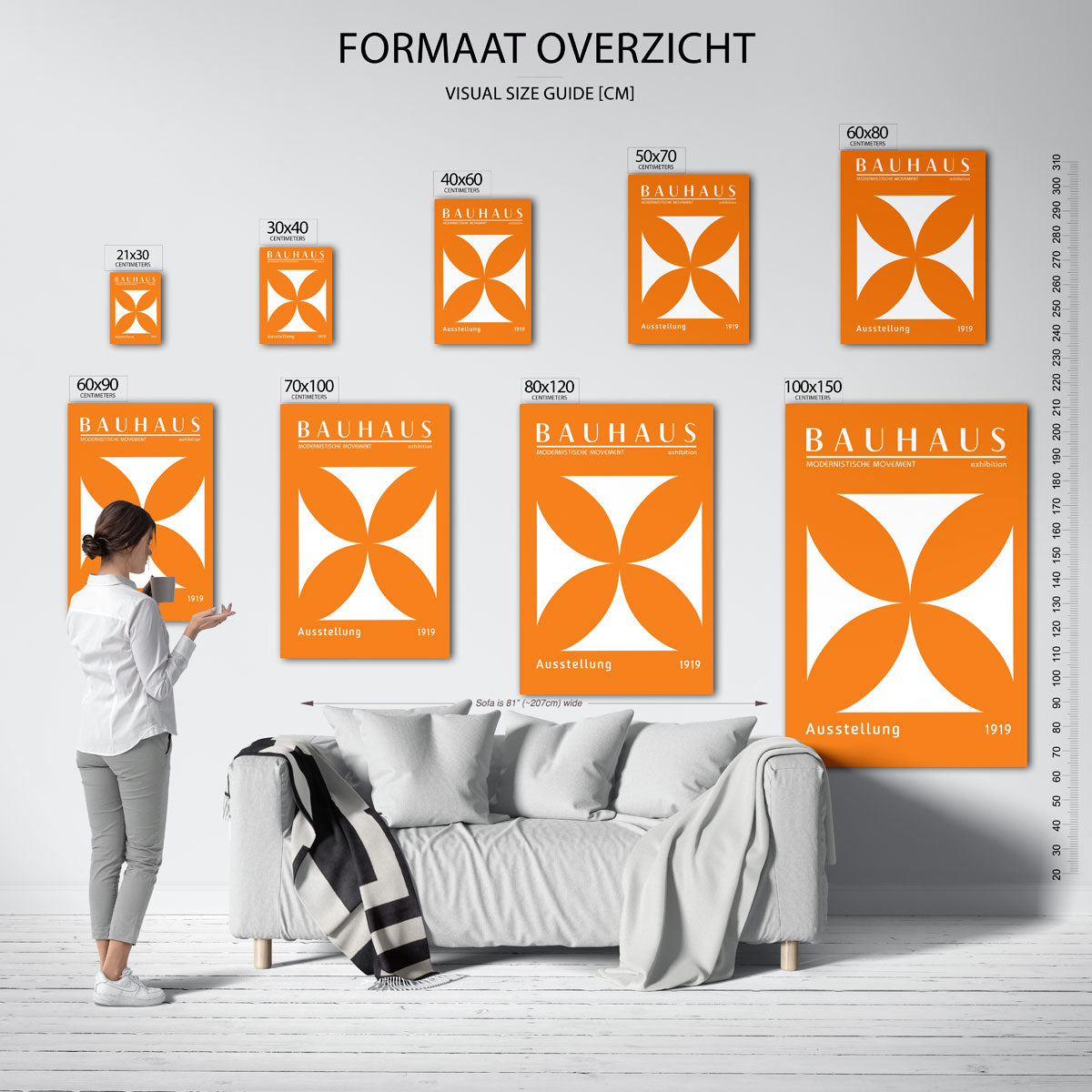 Vorm en kleur Poster