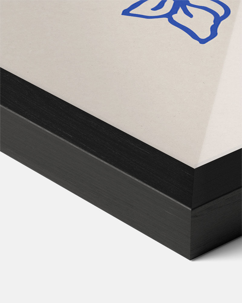 Bloemige Vaas Poster-WallArtistic