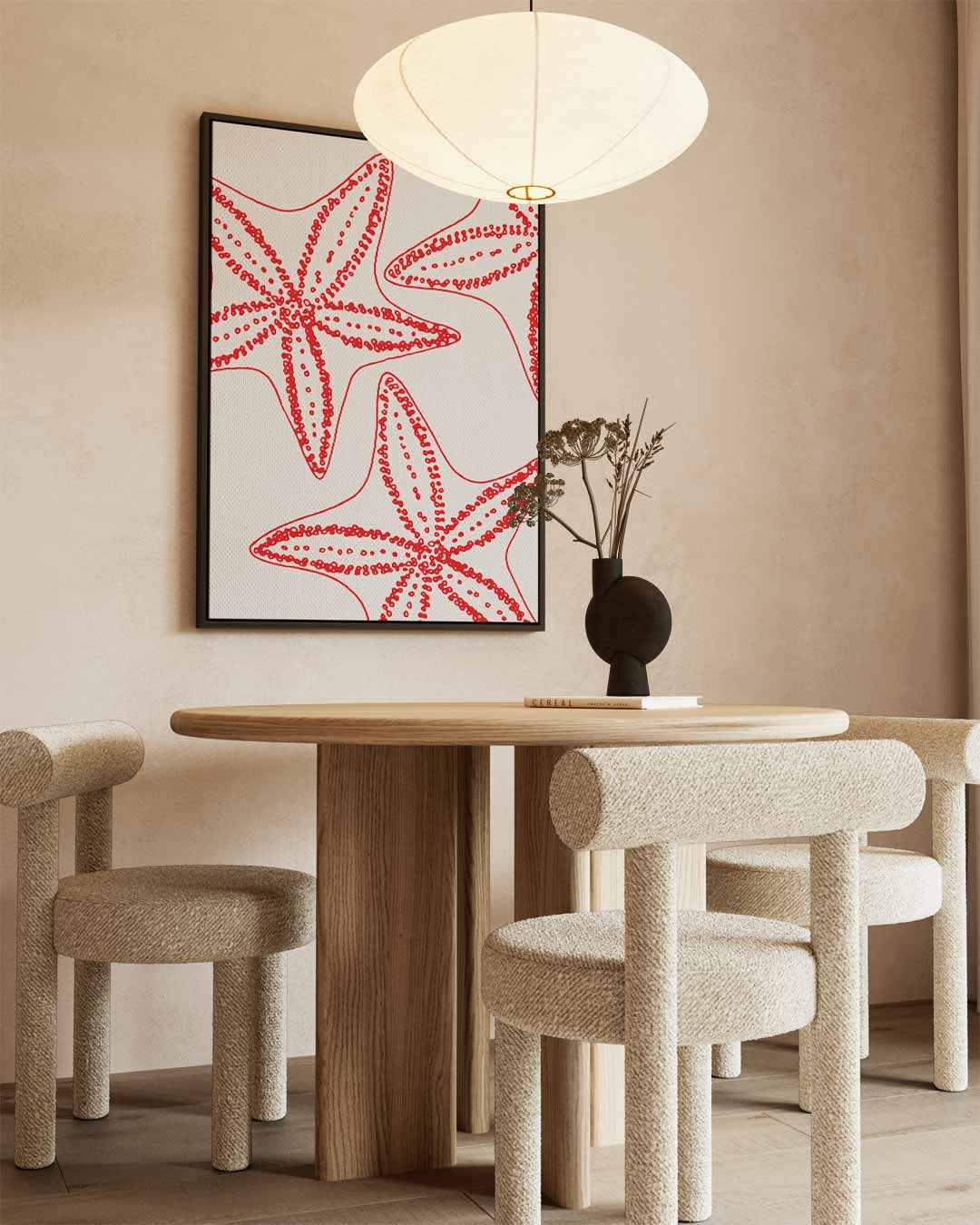 Sterren van de Zee Kunstwerk-canvas-dibond-plexiglas-wanddecoratie-WallArtistic