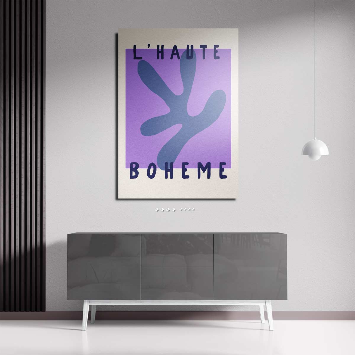 L'Haute Boheme Abstract Art Kunstwerk-canvas-dibond-plexiglas-wanddecoratie-WallArtistic