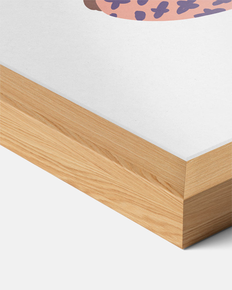 Moderne Vrouwelijke Kracht Poster-WallArtistic