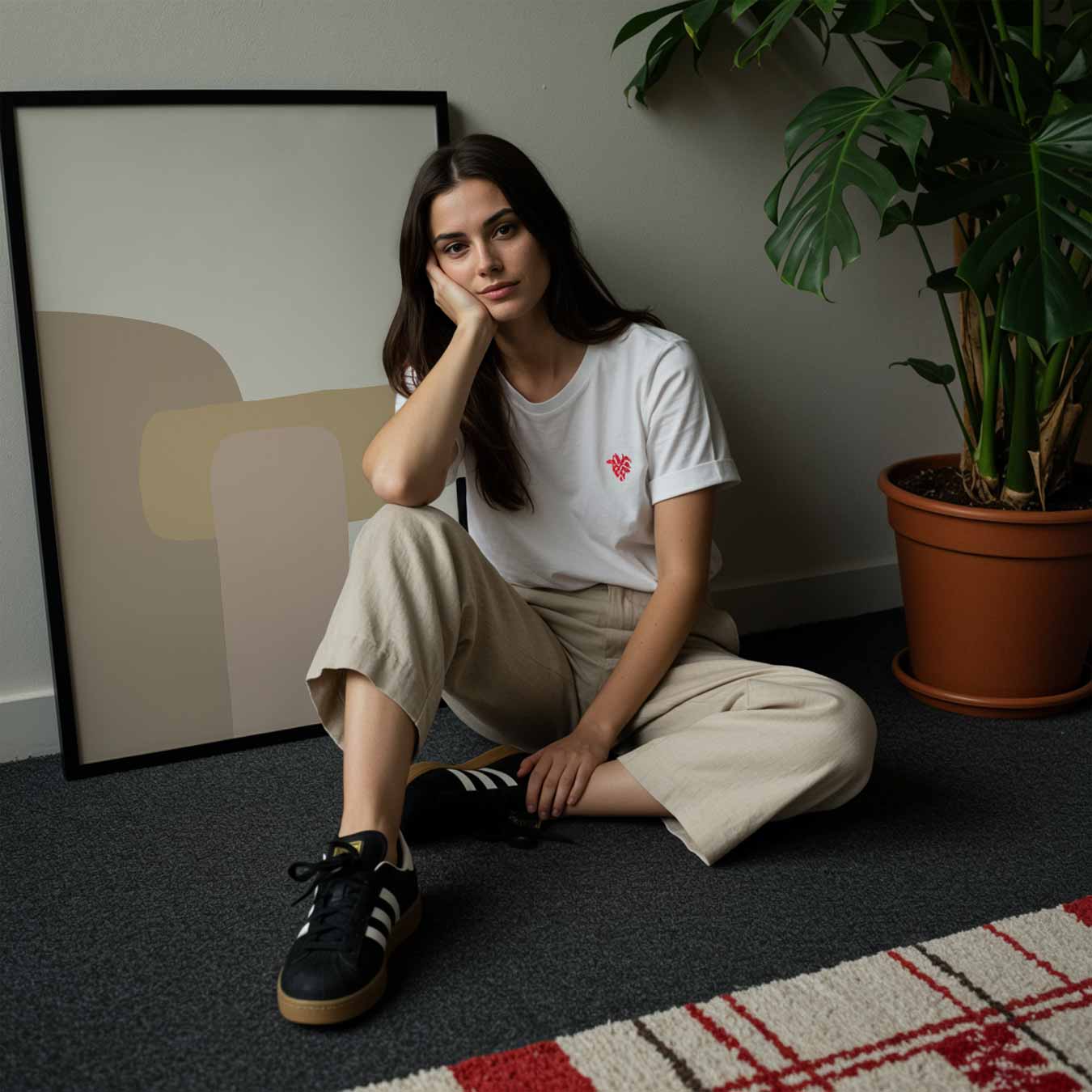 Zonsondergang Abstract Poster-WallArtistic