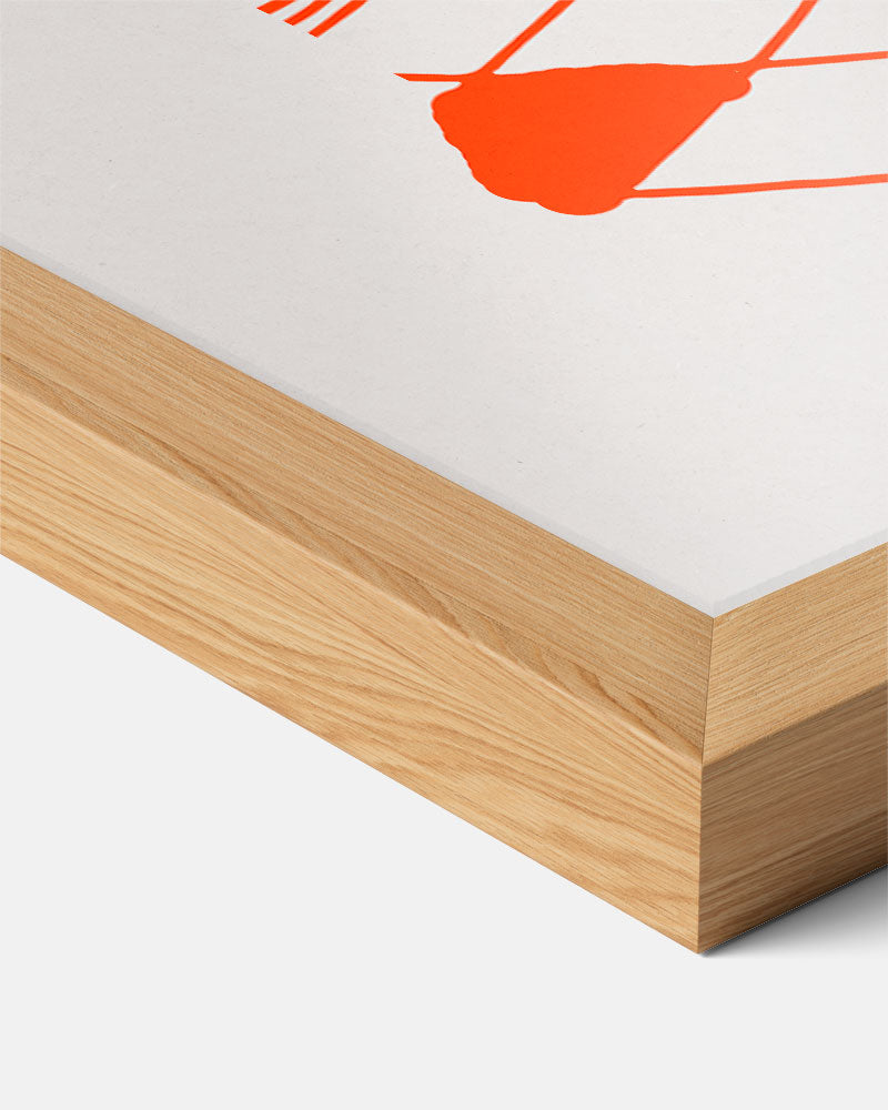 Gezellige Eet- en Wijnclub Poster-WallArtistic