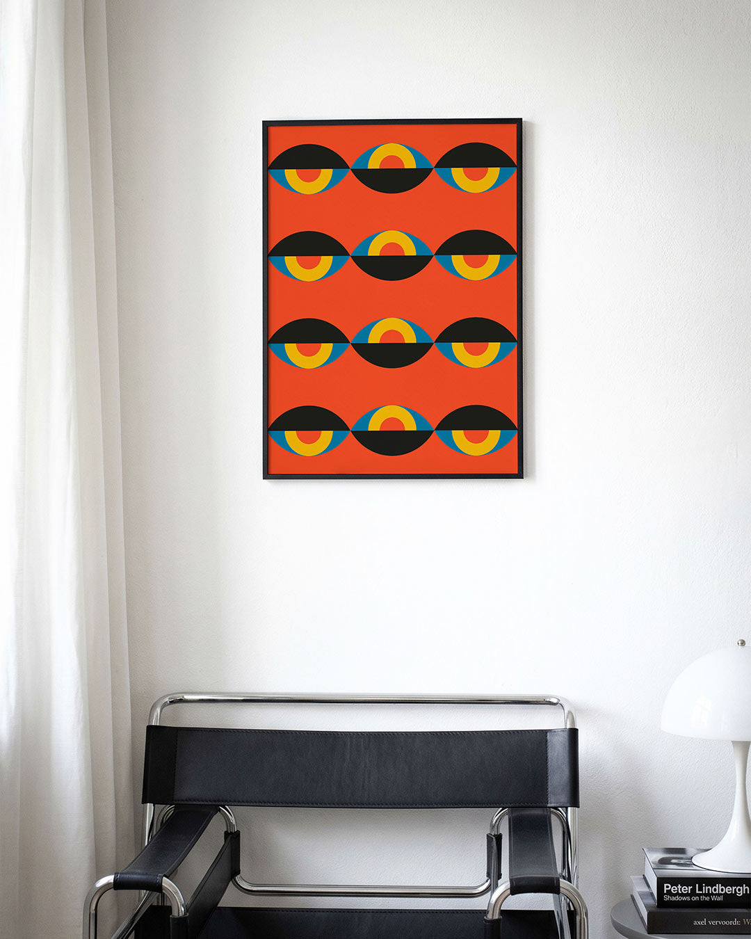 Vormritme en kleur Poster