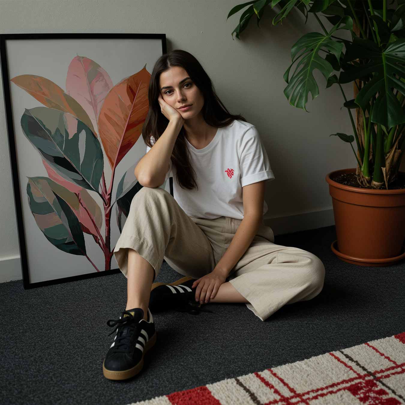 Natuurlijke Pracht Bladeren Poster-WallArtistic