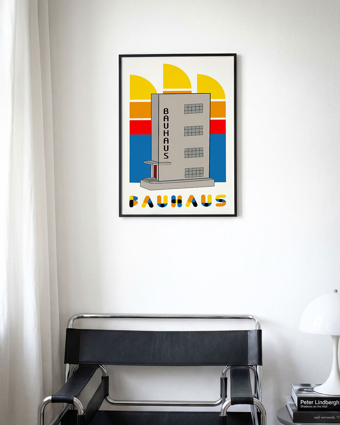 Vormen en kleurvlakken Poster