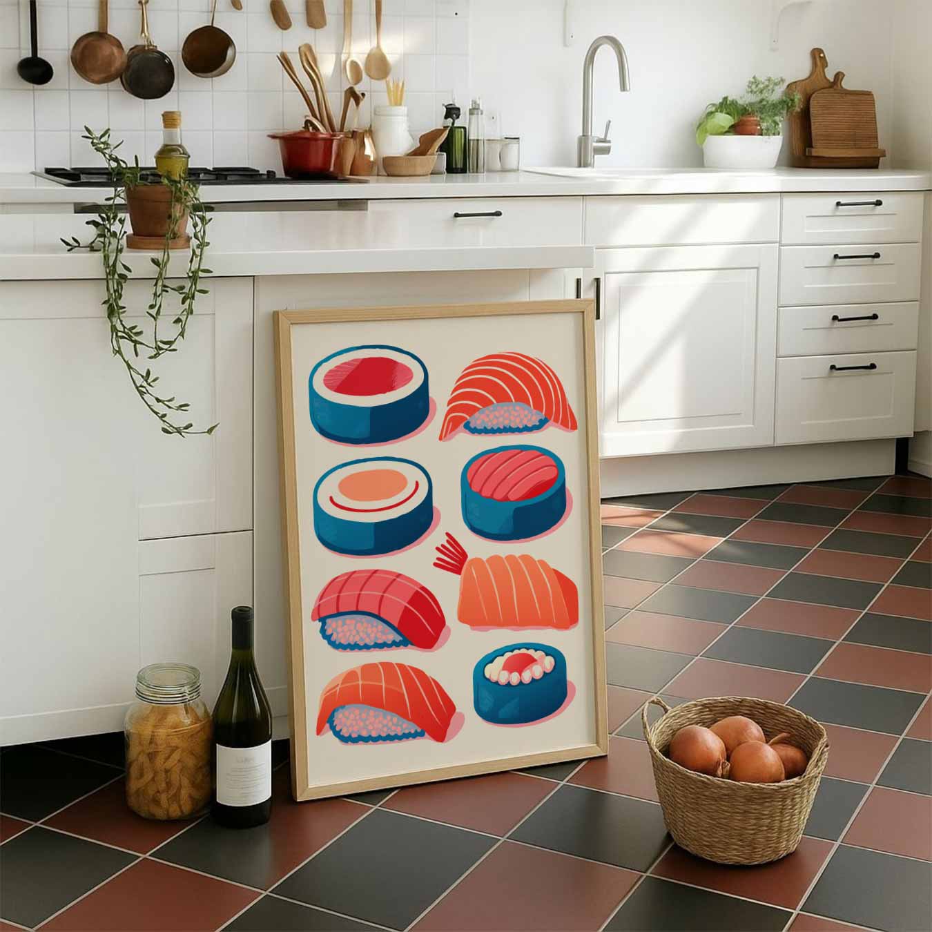 Sushi Vibes Poster-WallArtistic