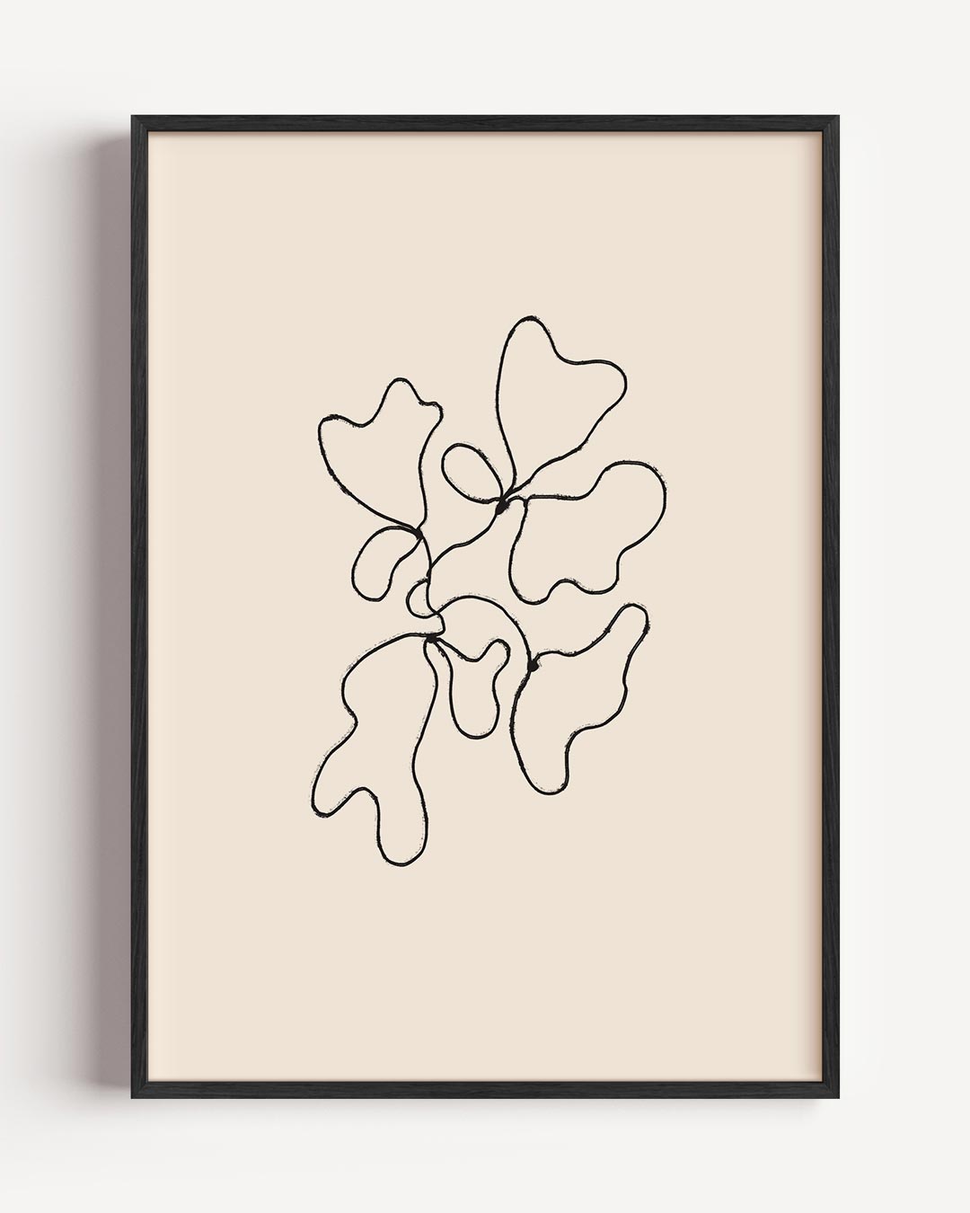 Organische Lijnkunst Poster-WallArtistic