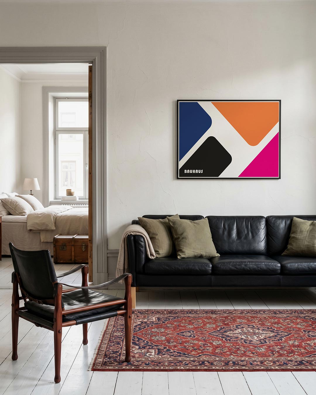 Vorm en kleurvlakken Poster