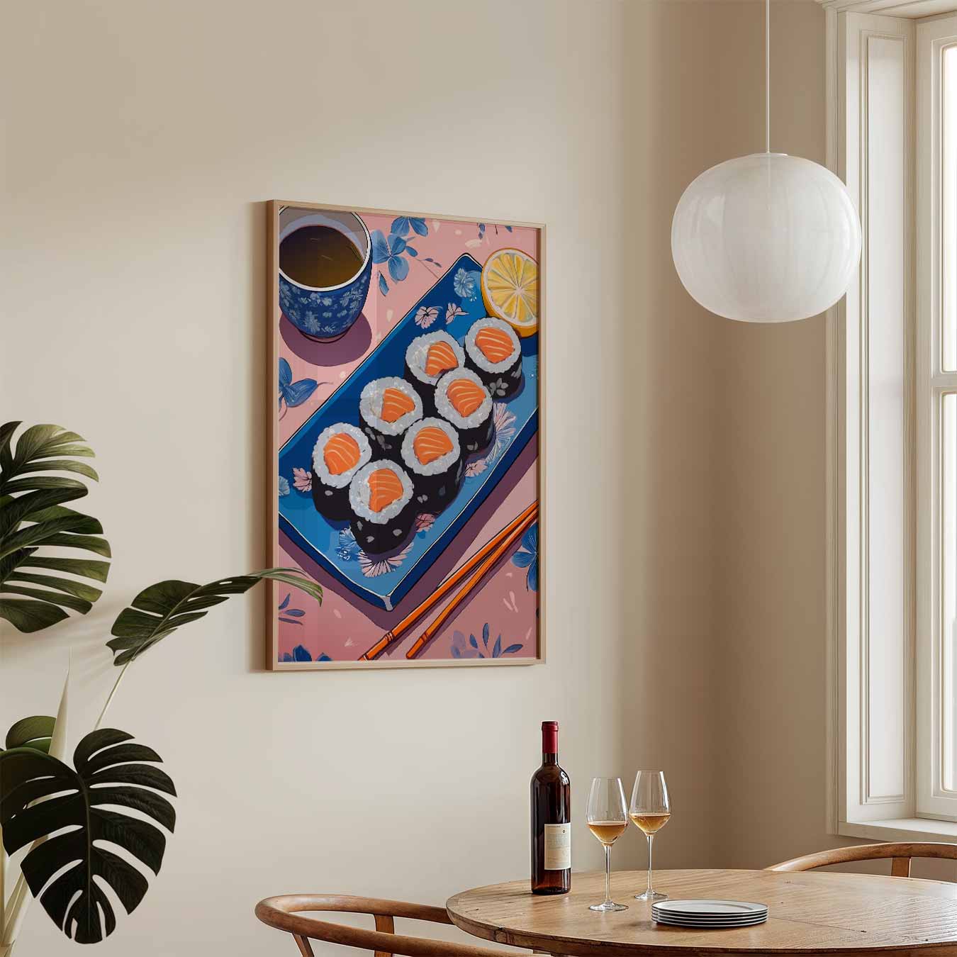 Stijlvolle Sushi Poster-WallArtistic