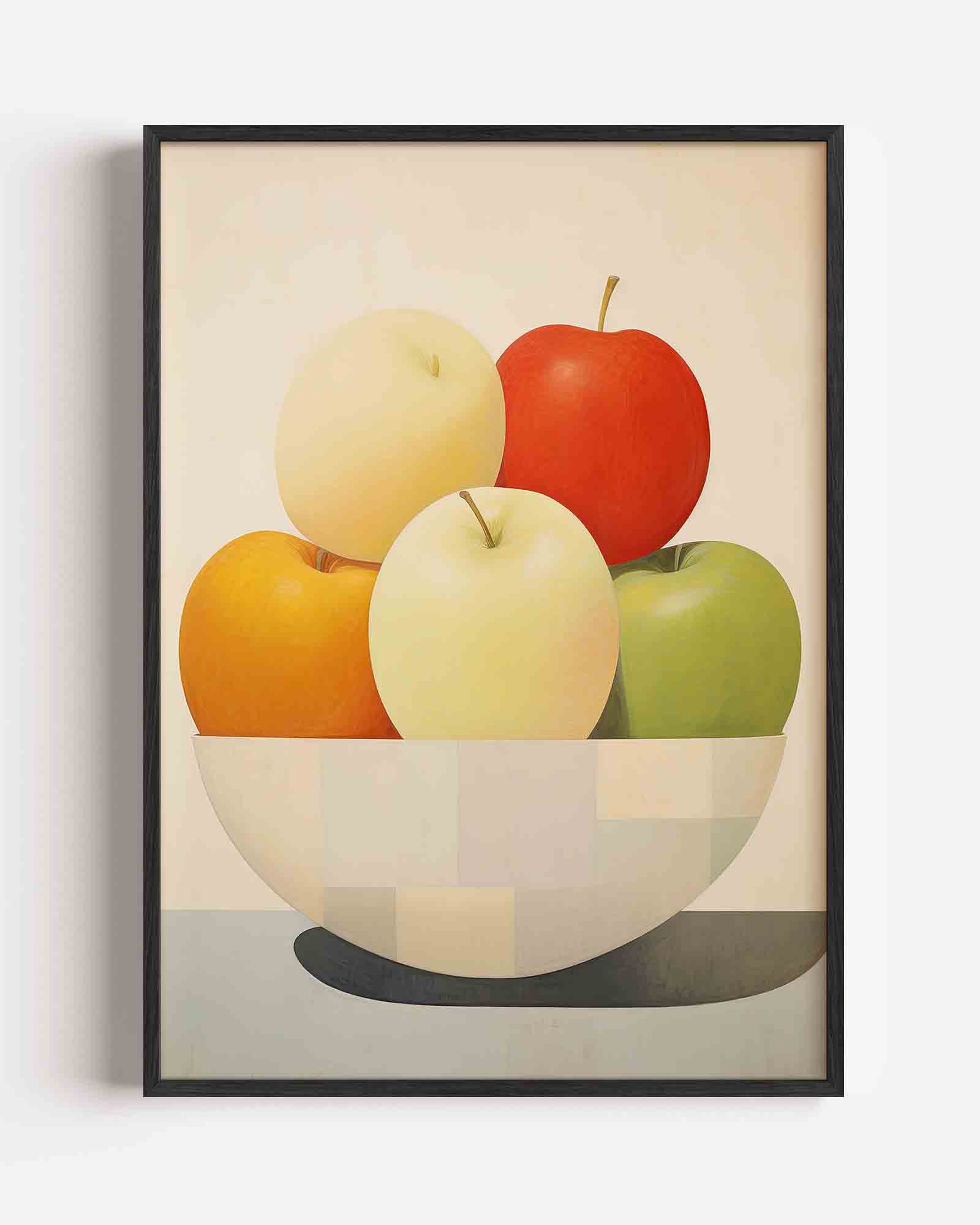 Fruit in schaal Poster