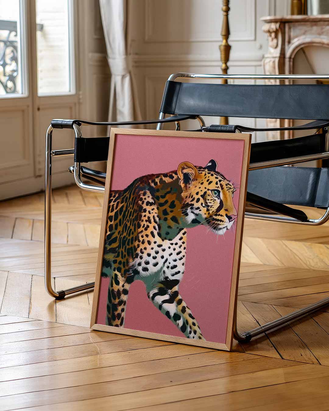 Safari Chic Luipaard Poster