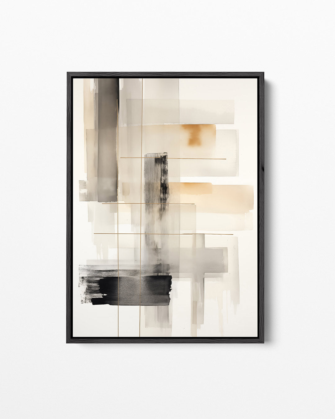 Geometrische lagen Kunstwerk