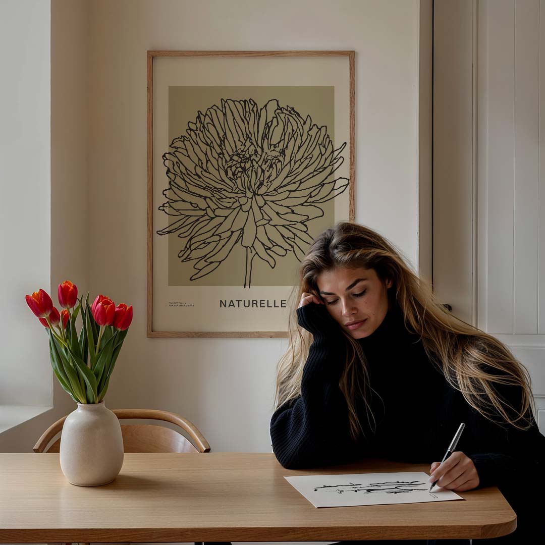 Naturelle Bloemenpracht Poster-WallArtistic