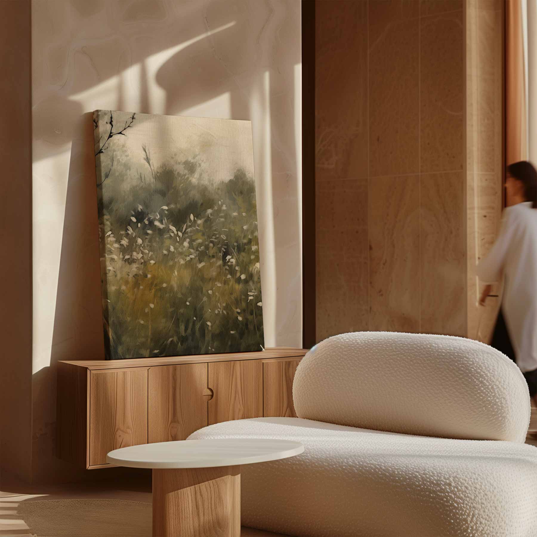 Sereniteit in de Wilde Natuur Kunstwerk-canvas-dibond-plexiglas-wanddecoratie-WallArtistic