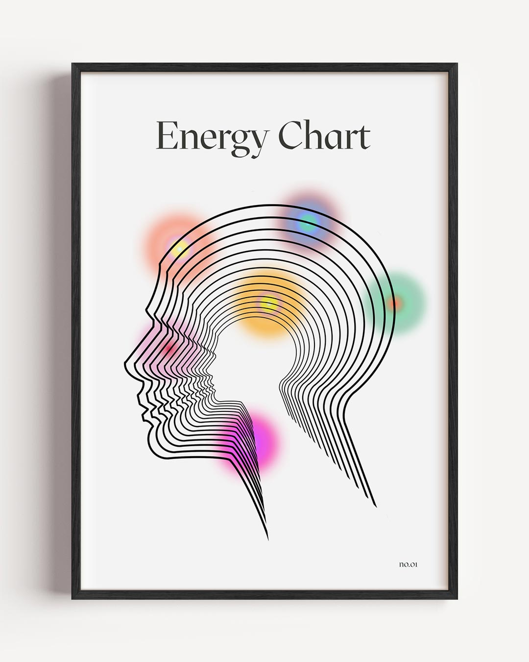 Moderne Energieposters Poster-WallArtistic