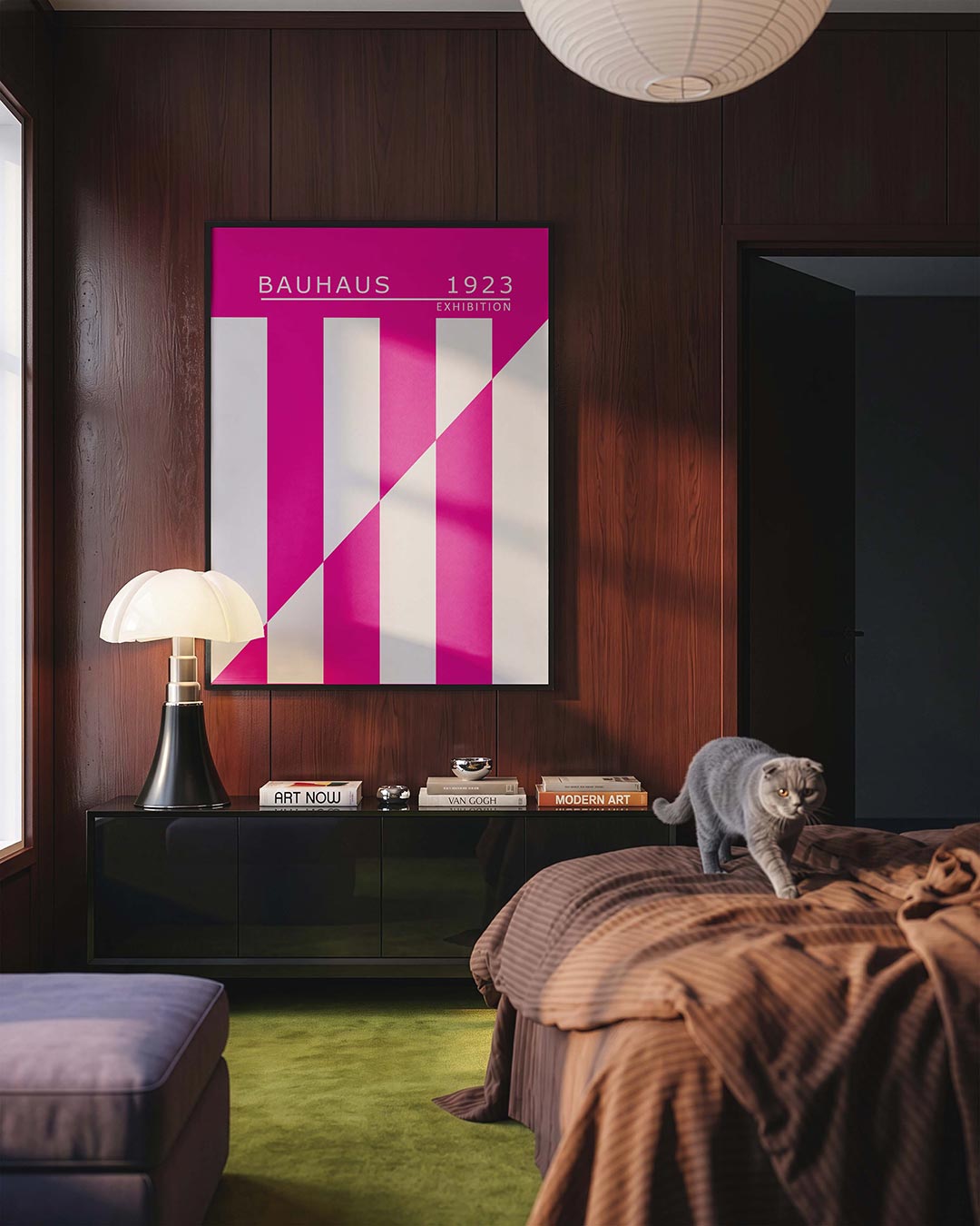 Lijnen en vlakken Poster