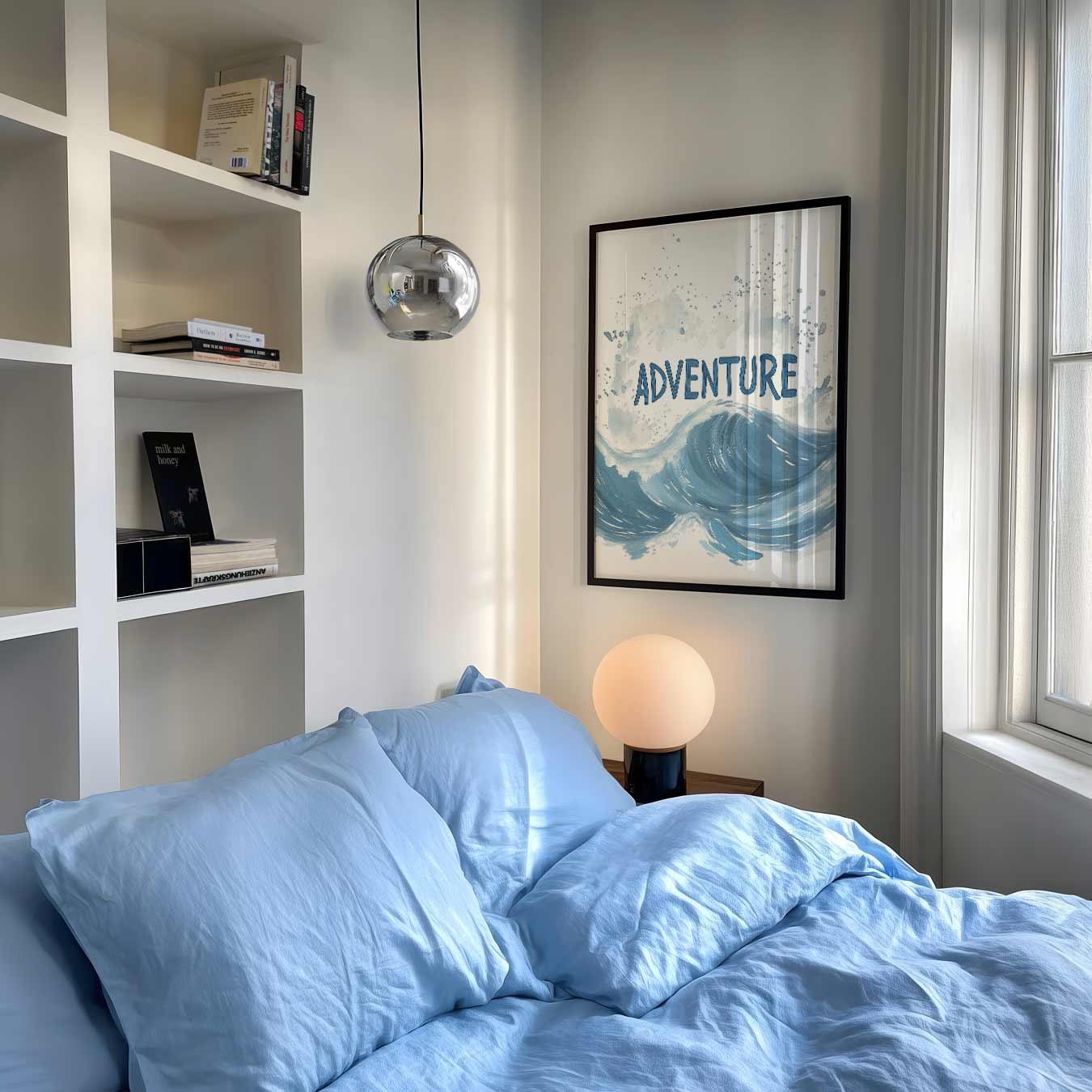 Avontuurlijke Golf Poster-WallArtistic