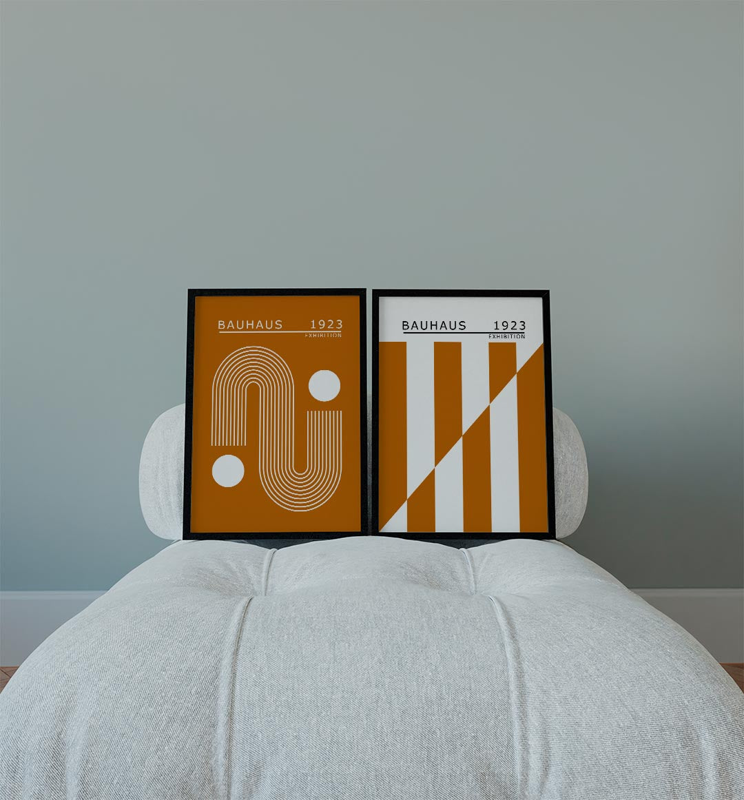 Lijnen en cirkelspel Posterset