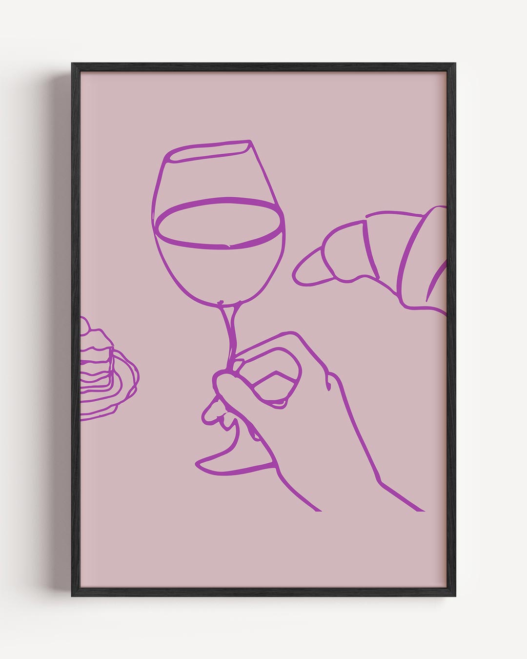 Stijlvolle Eetsensaties Poster-WallArtistic