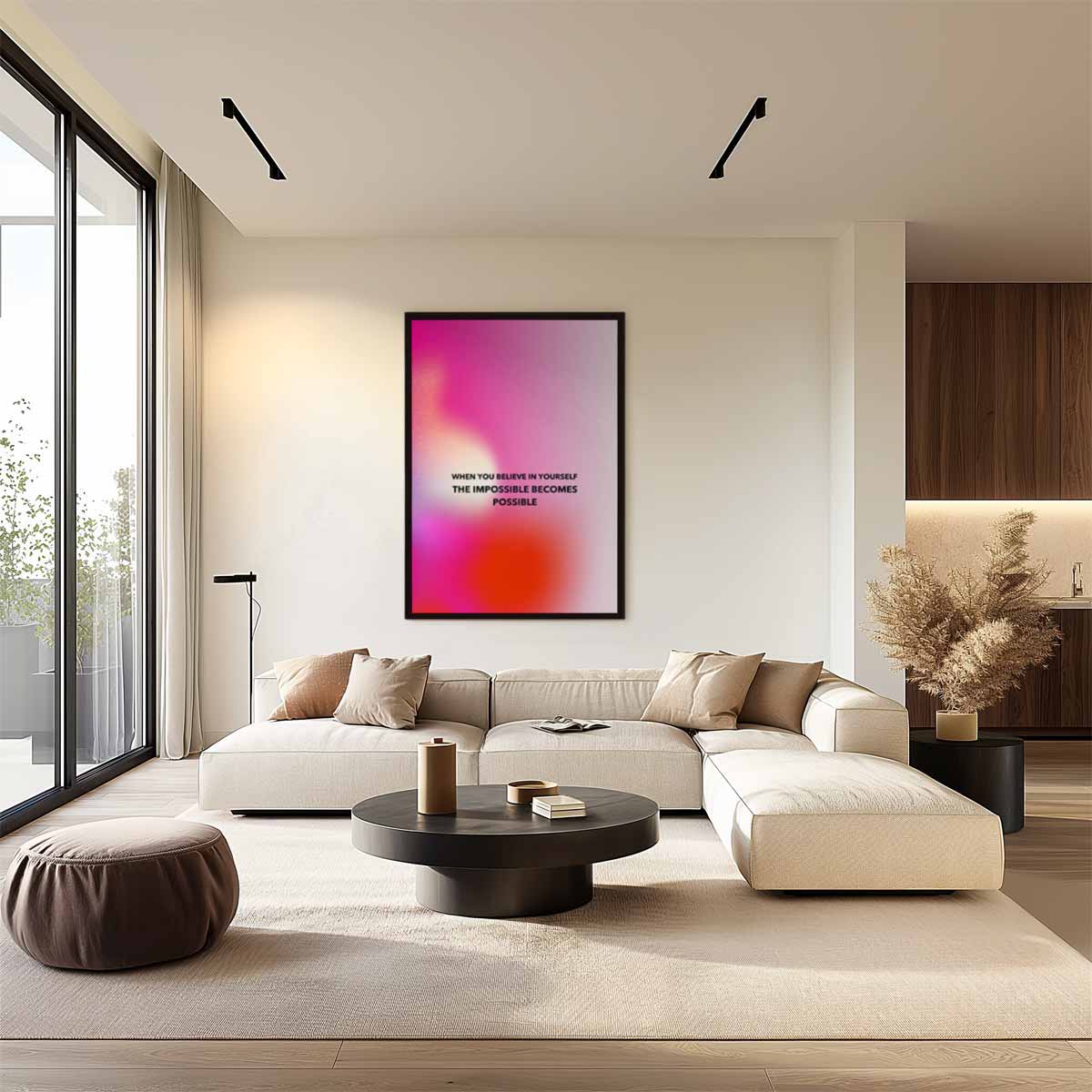 Inspirerende Kleurenexplosie Kunstwerk-canvas-dibond-plexiglas-wanddecoratie-WallArtistic