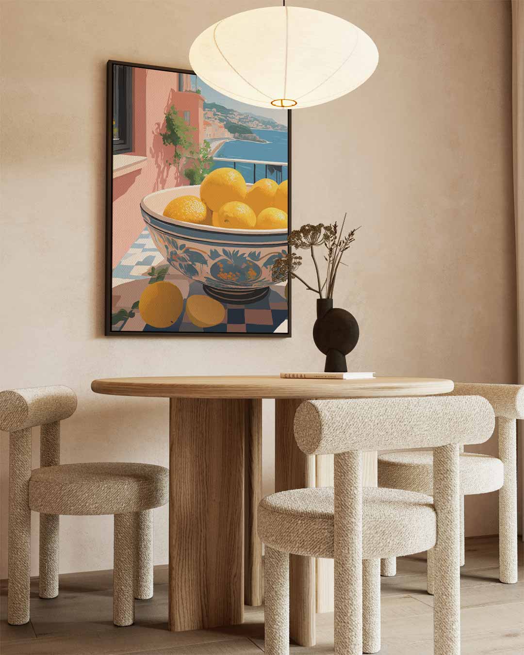 Zonnige Middellandse Zeevruchten Kunstwerk-canvas-dibond-plexiglas-wanddecoratie-WallArtistic