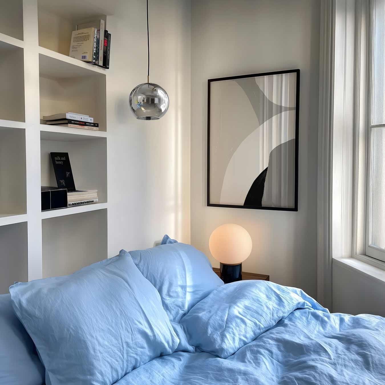 Minimalistische Abstracte Kleurcompositie Poster