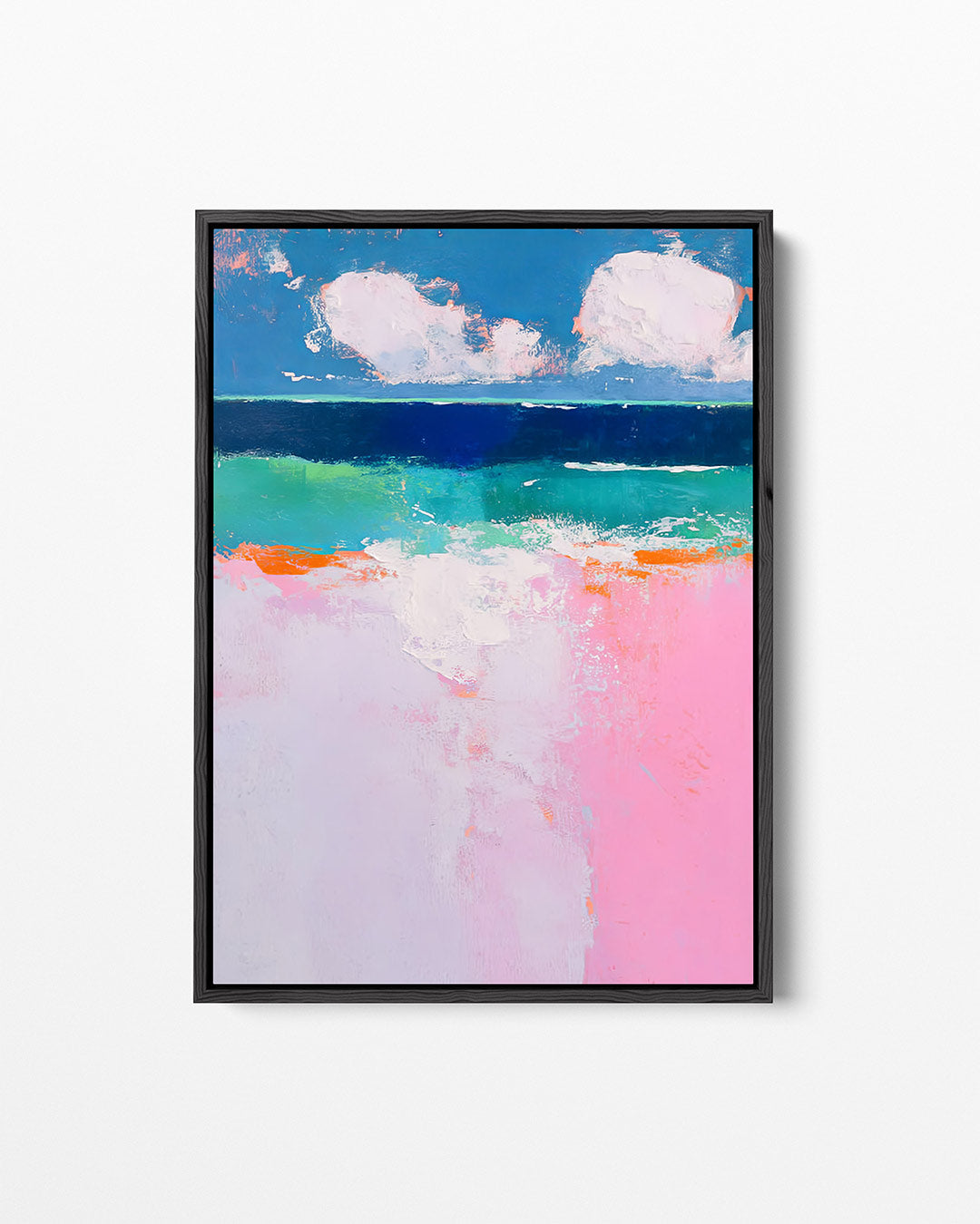 Kleurrijke horizon Kunstwerk