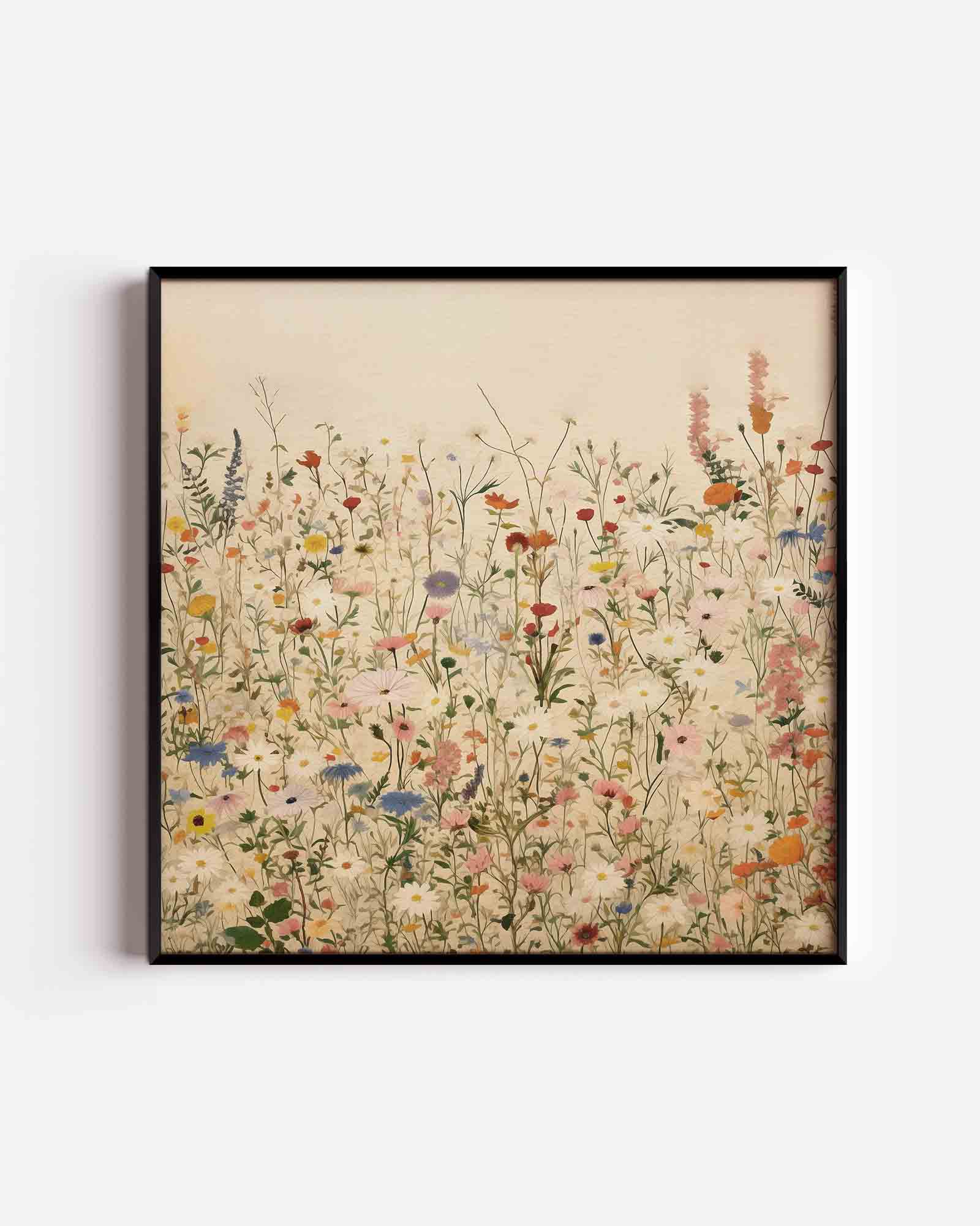 Bloemenveld Poster