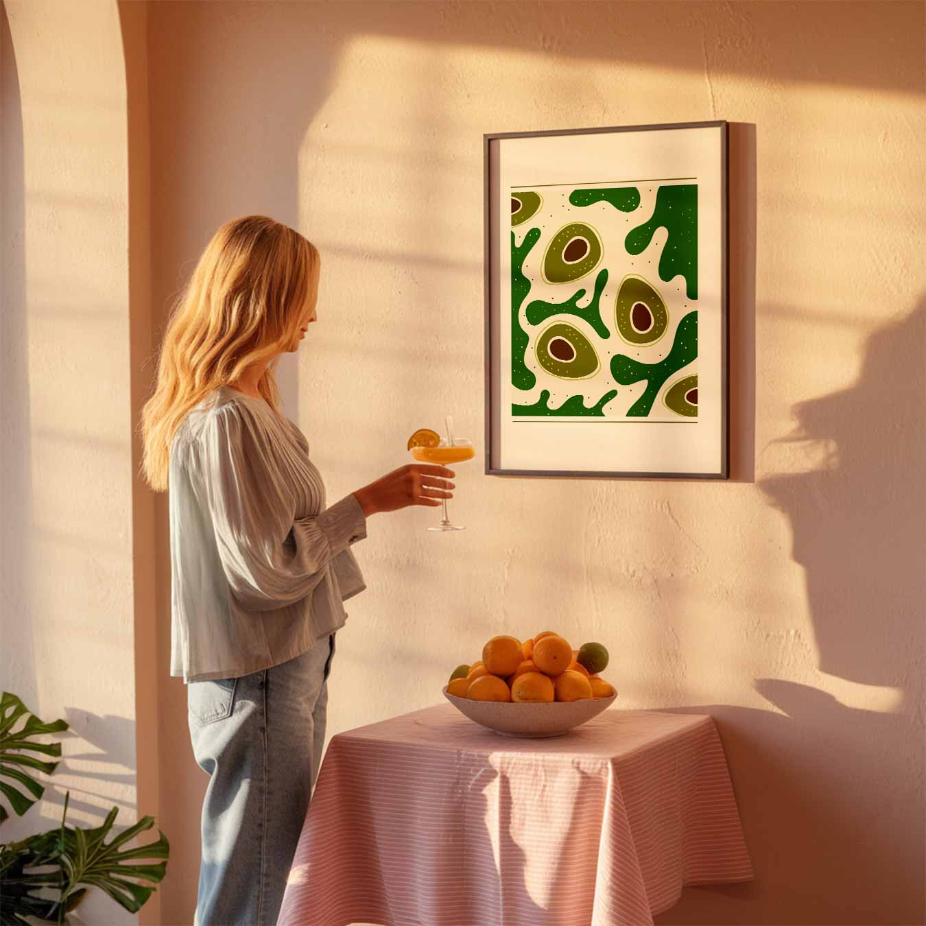 Avocado Droom Poster-WallArtistic