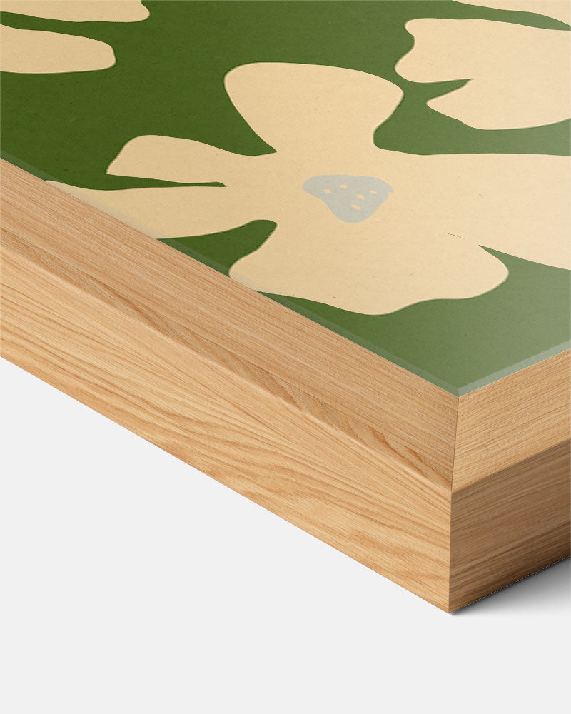 Bloemrijke Elegantie Poster-WallArtistic