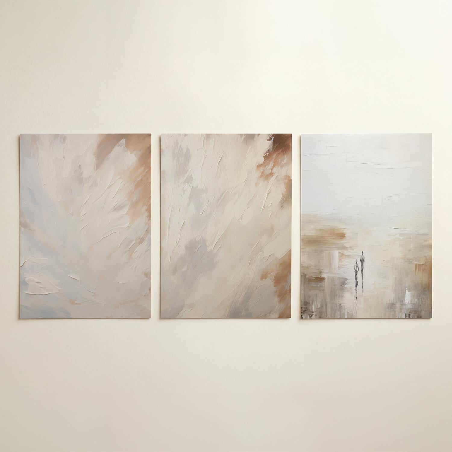 Zachte kleurvlakken Posterset