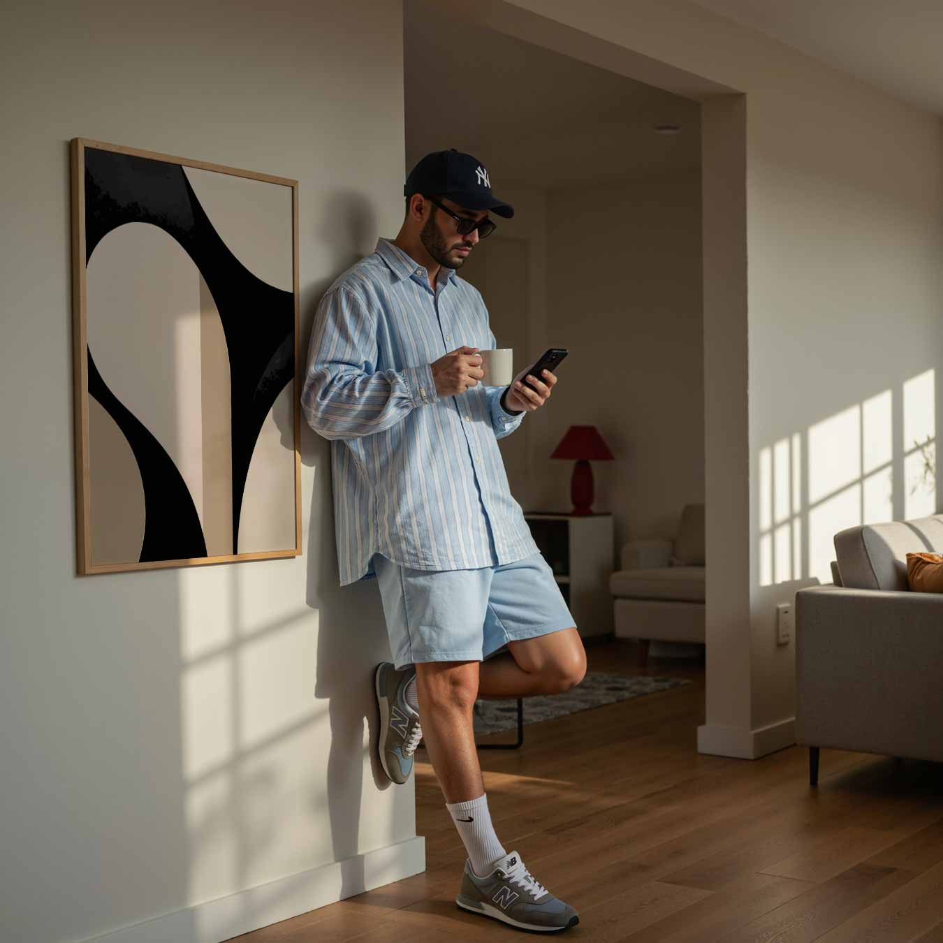 Abstracte Elegantie Poster-WallArtistic