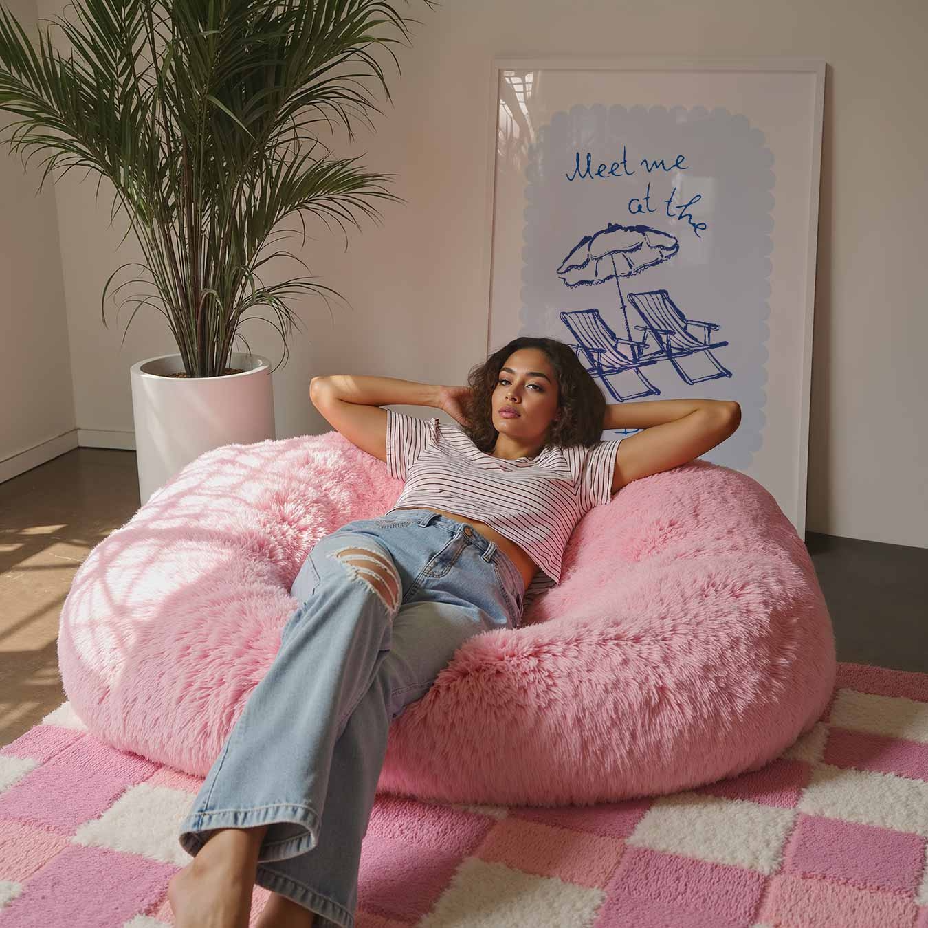 Zomerse Stranduitnodiging Poster-WallArtistic