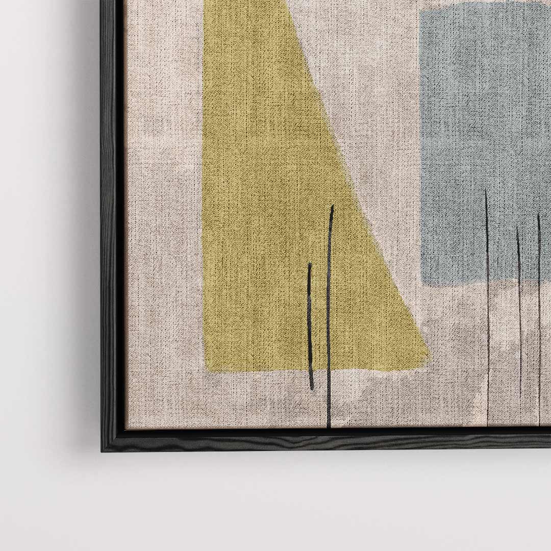 Abstracte Geometrische Vormen Kunstwerk-canvas-dibond-plexiglas-wanddecoratie-WallArtistic