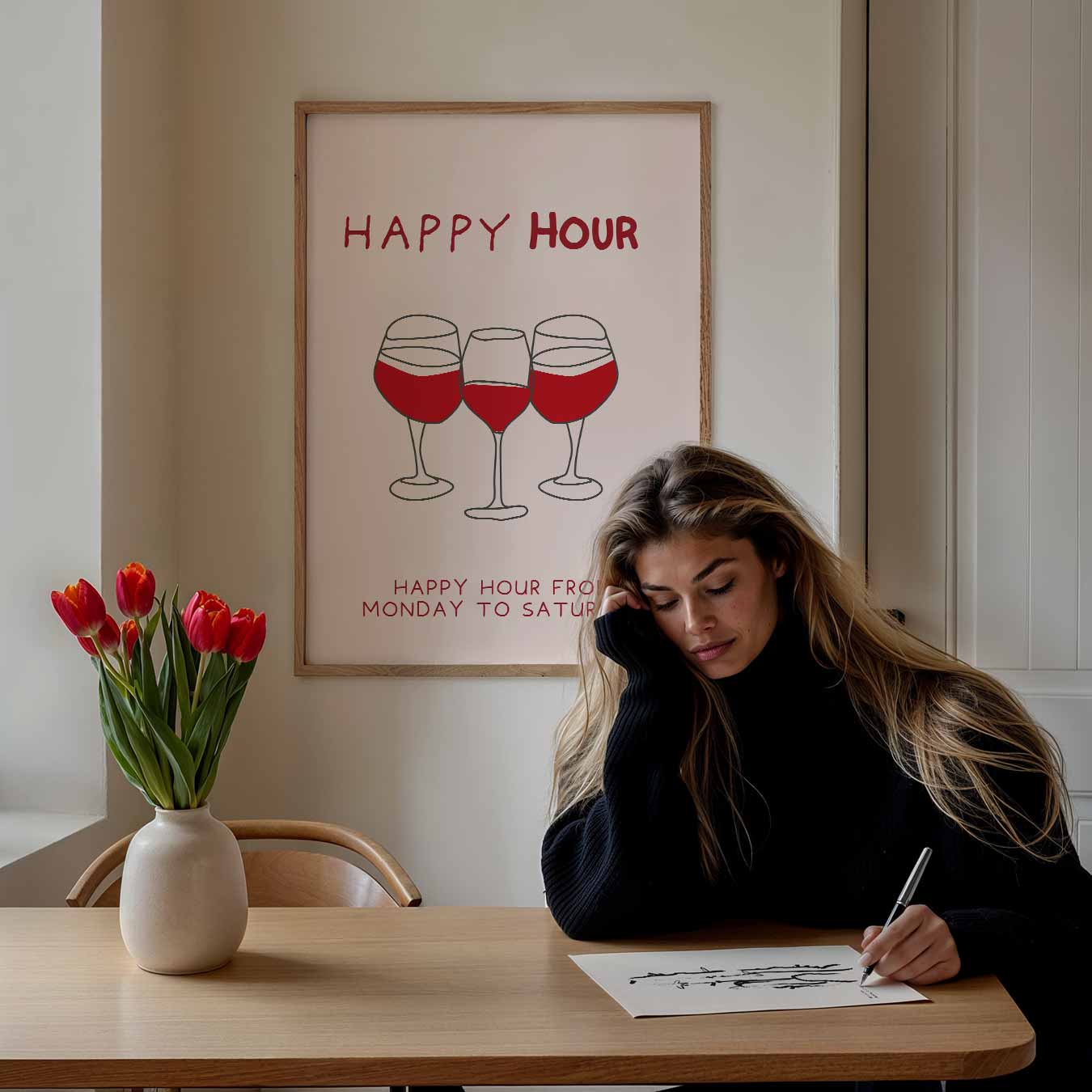 Happy Hour Poster