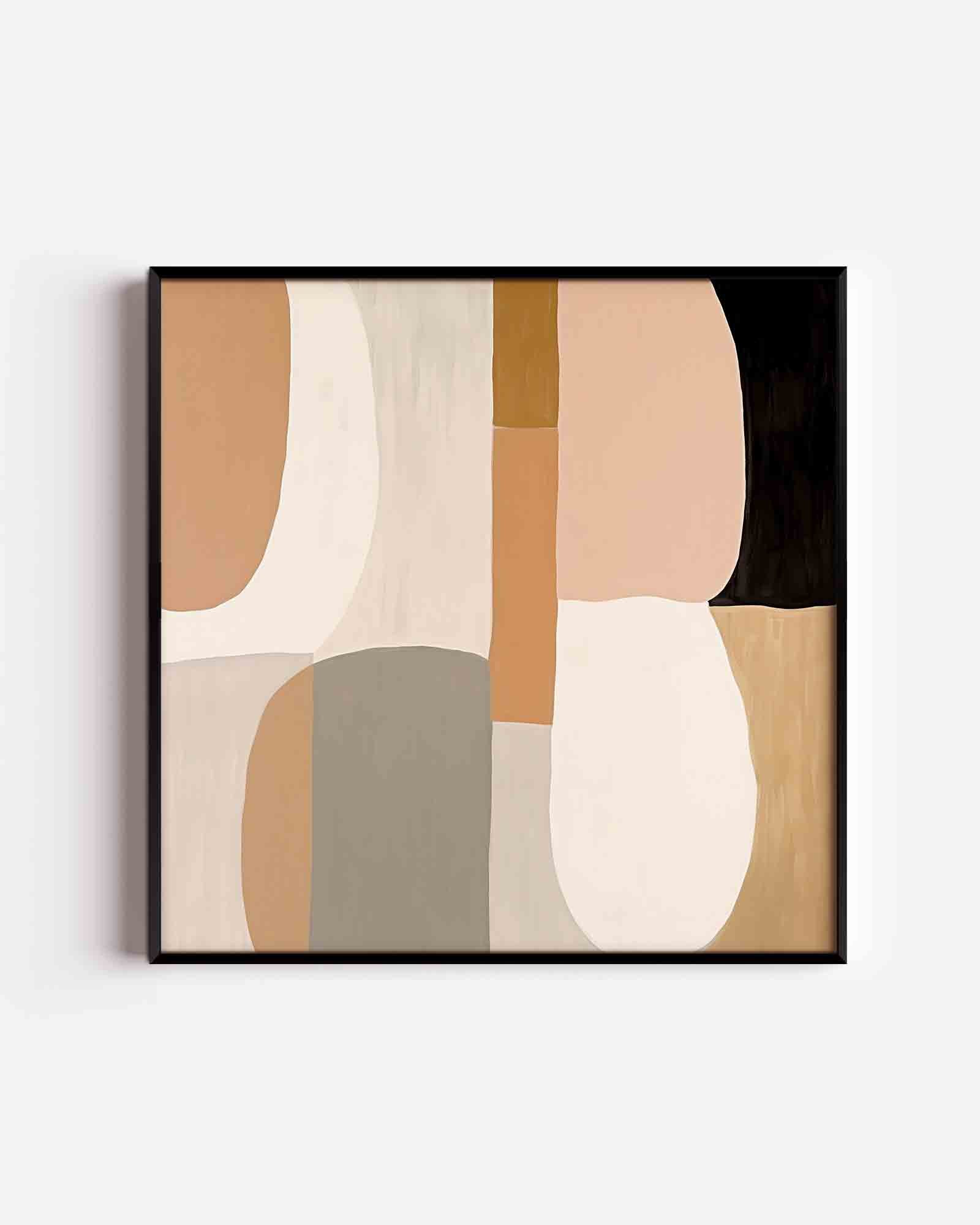 Abstracte vormen Poster