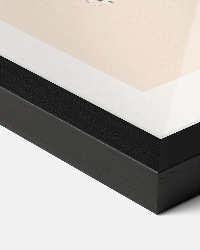 Winter Wonderland Bloemenkrans Poster-WallArtistic