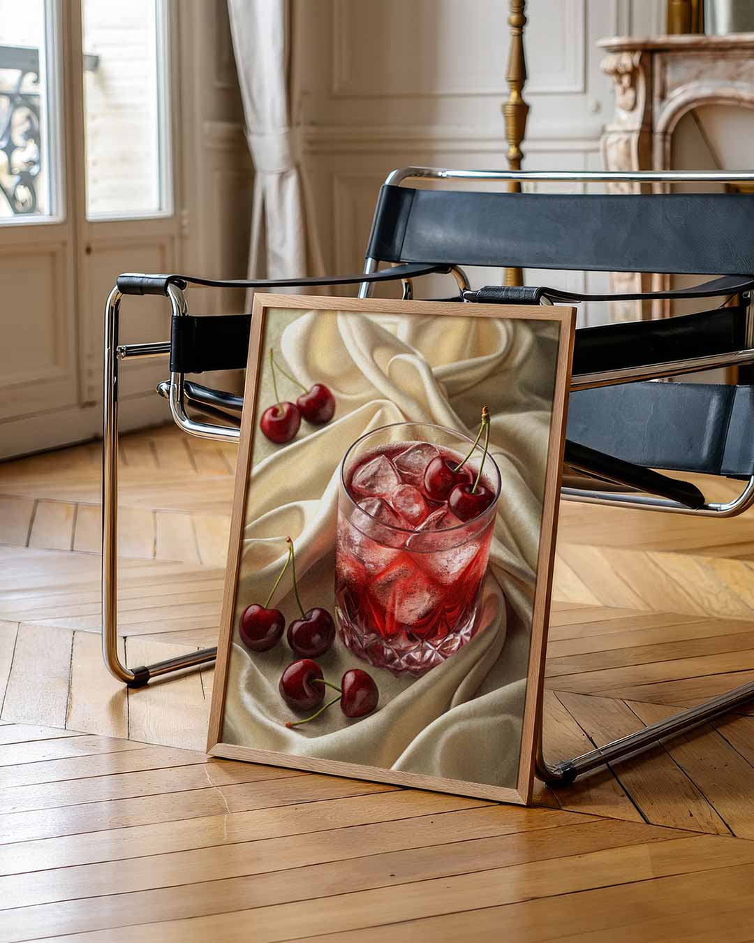 Luxe Kersen Mocktail Poster