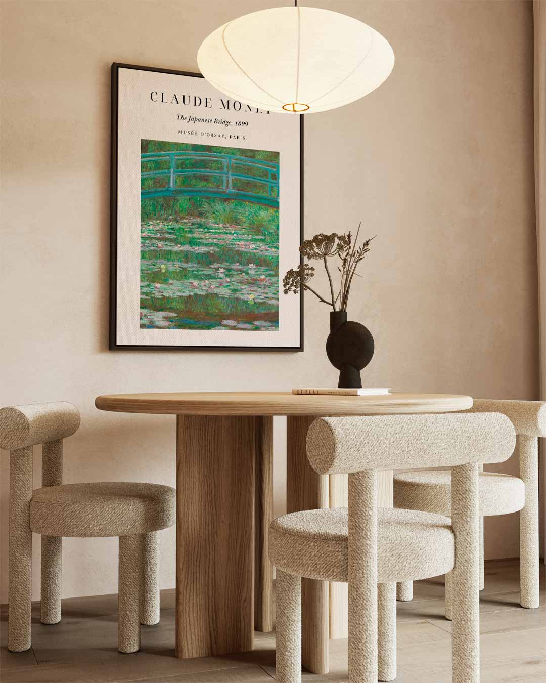 De Japanse Brug Kunstwerk-canvas-dibond-plexiglas-wanddecoratie-WallArtistic