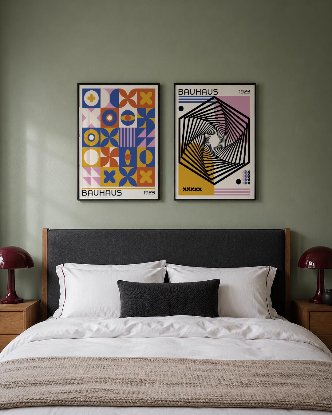 Vormen en vlakken Posterset