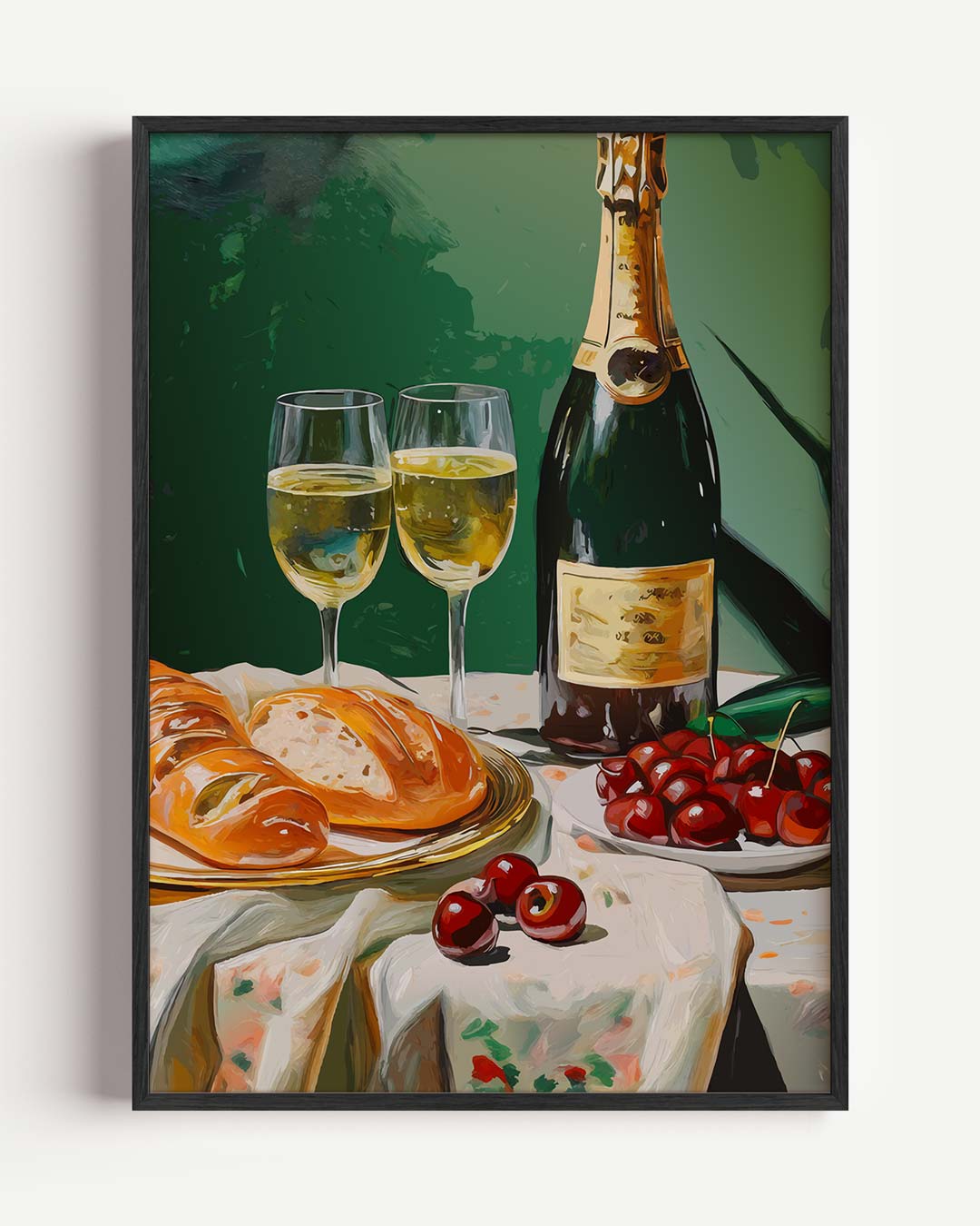 Feestelijke Tafelsfeer Poster-WallArtistic