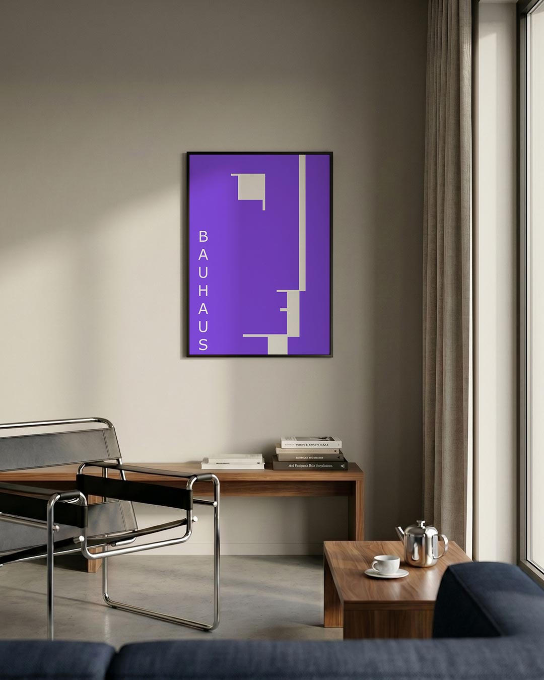 Vorm en lijnenspel Poster
