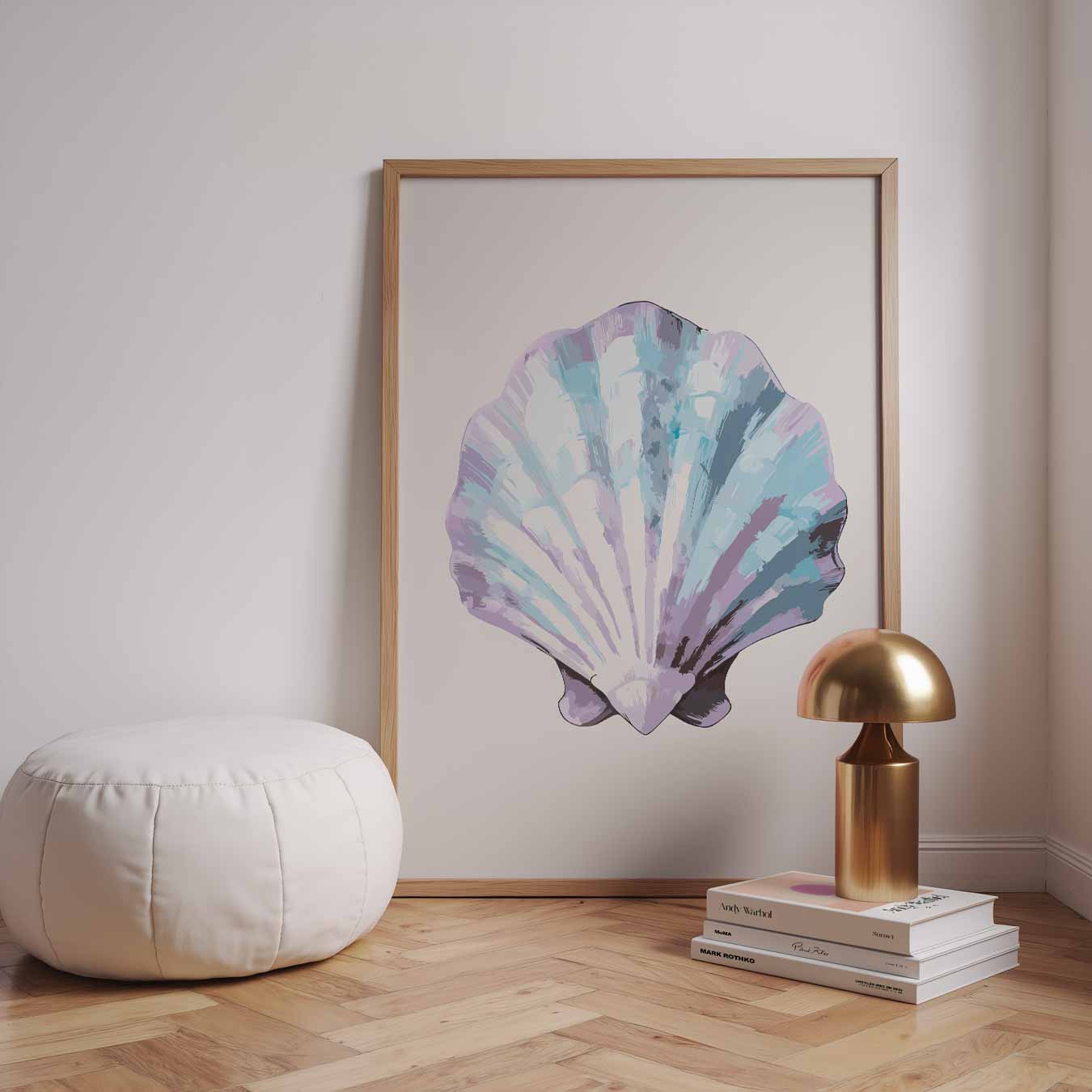 Elegante Zee Schelp Poster